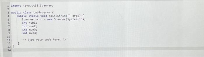 Solved Given 4 integers, output their product and their | Chegg.com