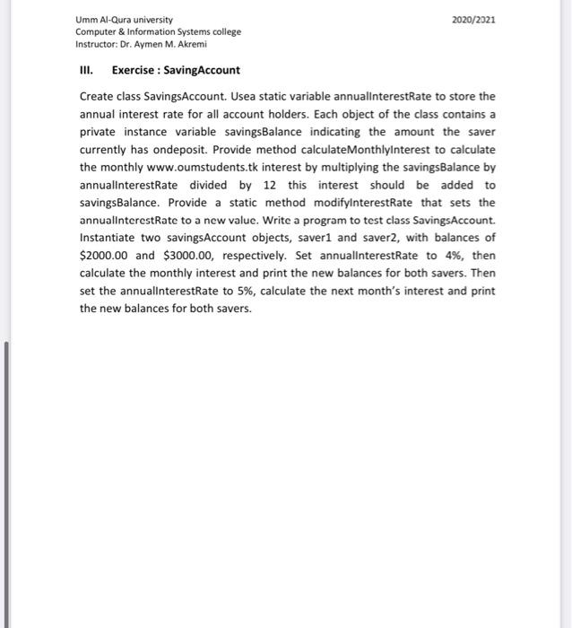Solved Lab 02: Object Oriented programming Objectives: | Chegg.com