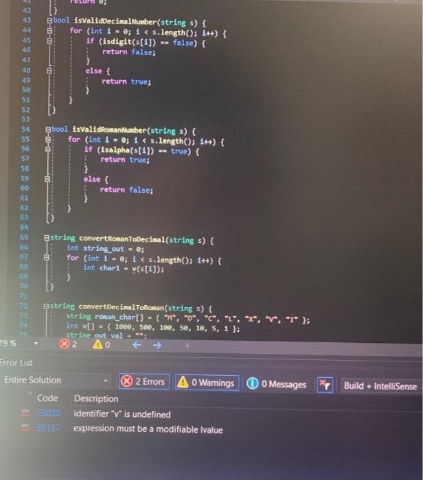 Solved Advanced C++How would I go about doing this only | Chegg.com