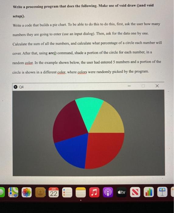 Solved Write a processing program that does the following. | Chegg.com