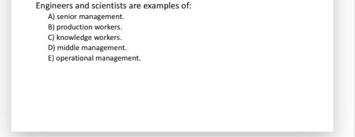 Solved Producing a bill of materials is a responsibility of 