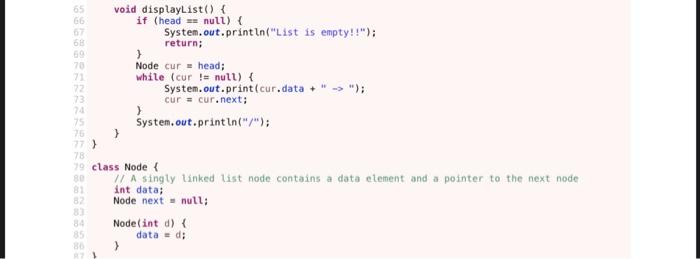 Solved 2 * Example implementation of some basic simple | Chegg.com