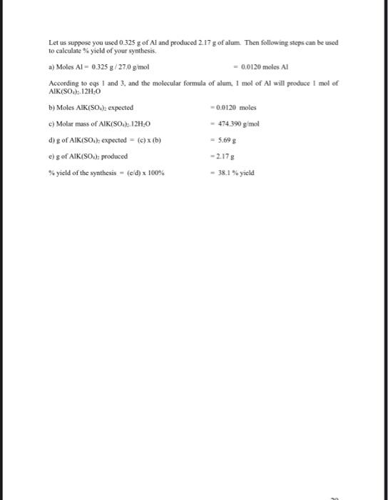 chemistry sem 1 experiment 4