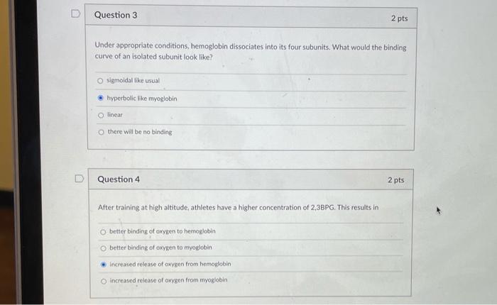 Solved Question 3 2 pts Under appropriate conditions, | Chegg.com