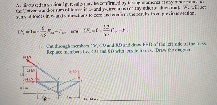 Take Moments Math As part of homework, take moments about points B, C | Chegg.com