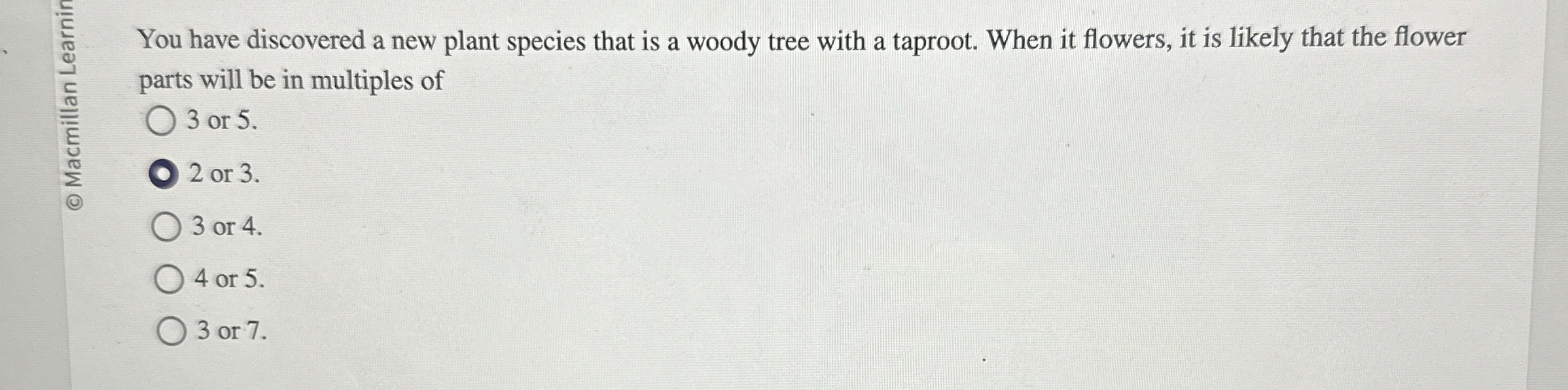 Solved You have discovered a new plant species that is a