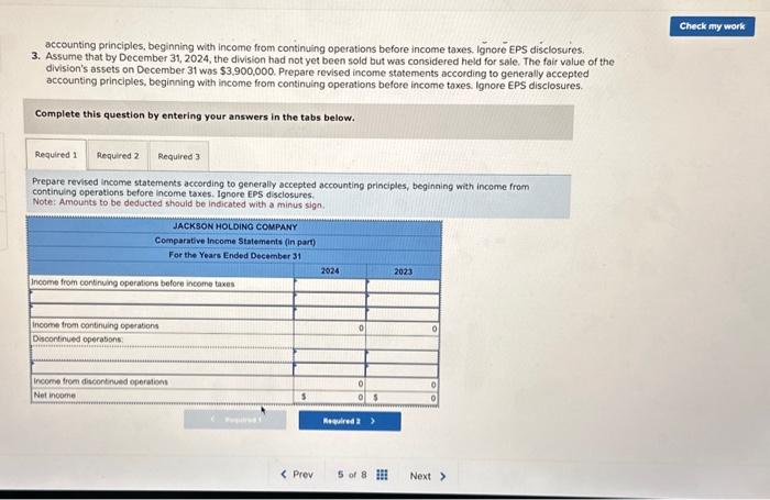 Solved please answer all three of the required forms, they | Chegg.com