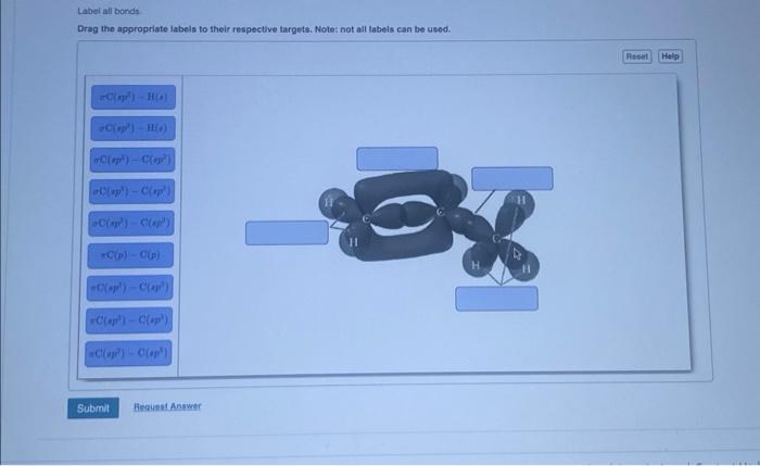Solved Label alf bonds Dreg the appropriate labels to their | Chegg.com