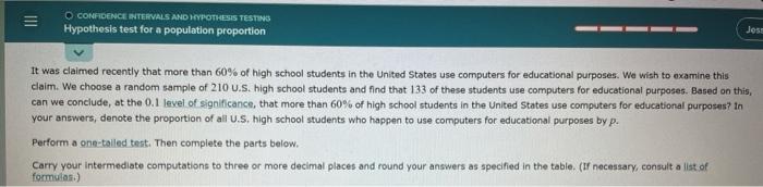 Solved III O CONFIDENCE INTERVALS AND HYPOTHESIS TESTING | Chegg.com