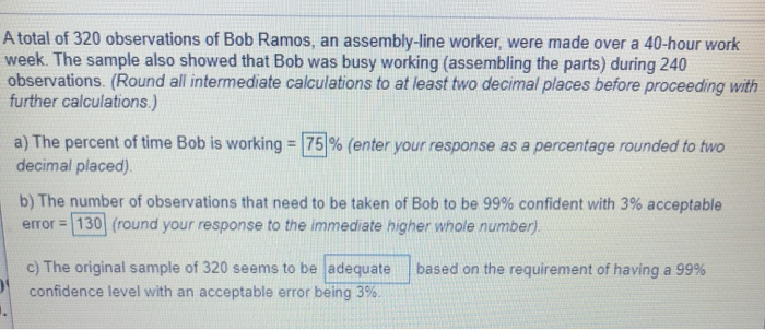 Solved A Total Of 3 Observations Of Bob Ramos An Chegg Com