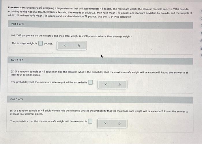Solved Elevator ride Engineers are designing a large