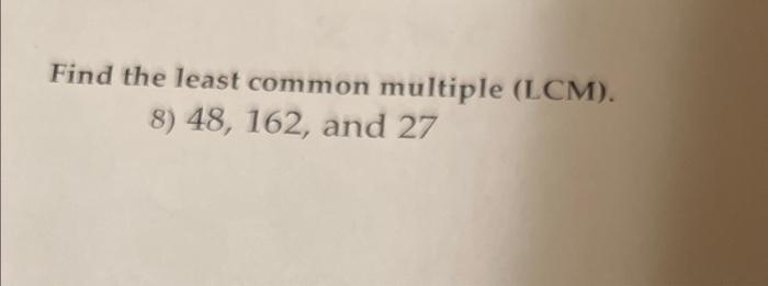 least common multiple of 6 and 8 is 48