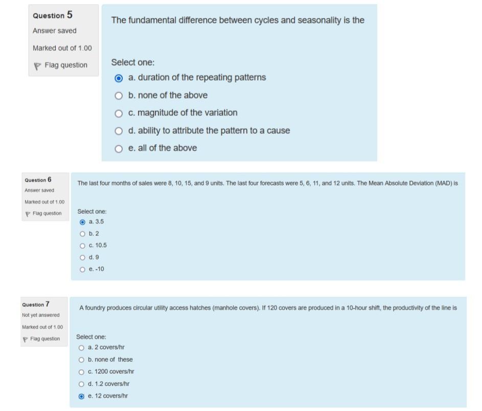 Solved Question 5 The fundamental difference between cycles | Chegg.com