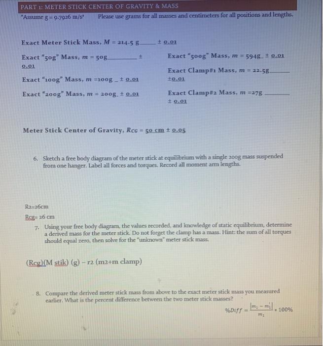 solved-part-1-meter-stick-center-of-gravity-mass-assume-chegg