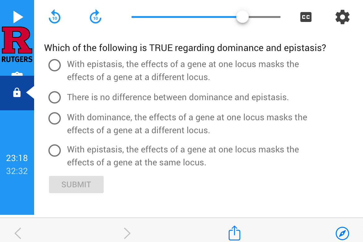 Solved Which of the following is TRUE regarding dominance | Chegg.com