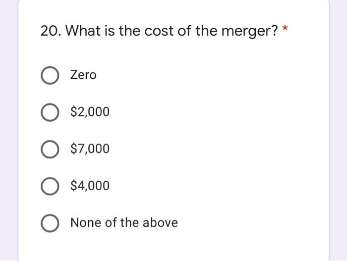 Solved Given the following case, answer questions 18 and 20 | Chegg.com