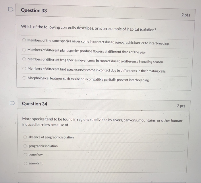 Solved Question 33 2 pts Which of the following correctly | Chegg.com