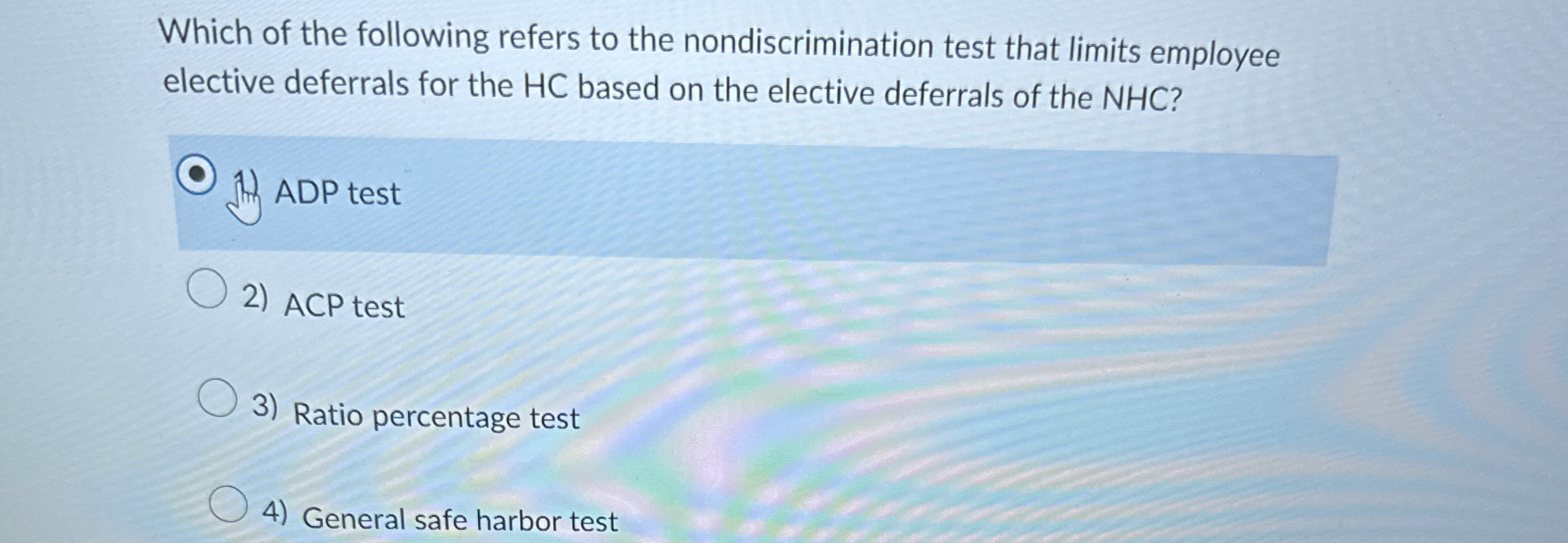 Solved Which of the following refers to the | Chegg.com