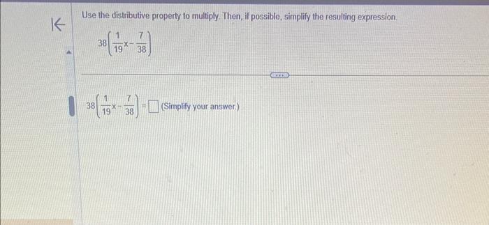 Solved Use The Distributive Property To Multiply. Then, If | Chegg.com