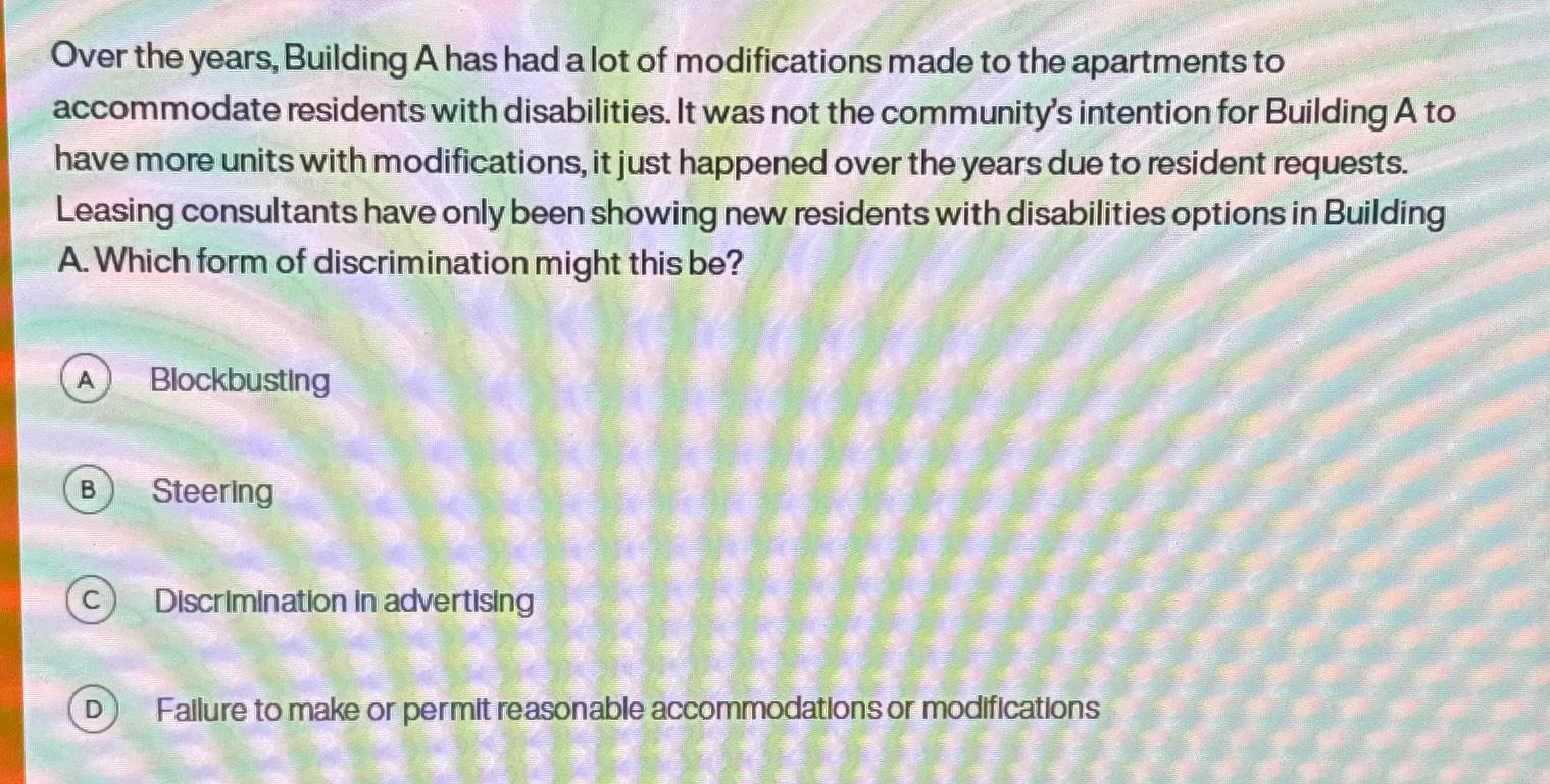 Solved Over the years, Building A has had a lot of