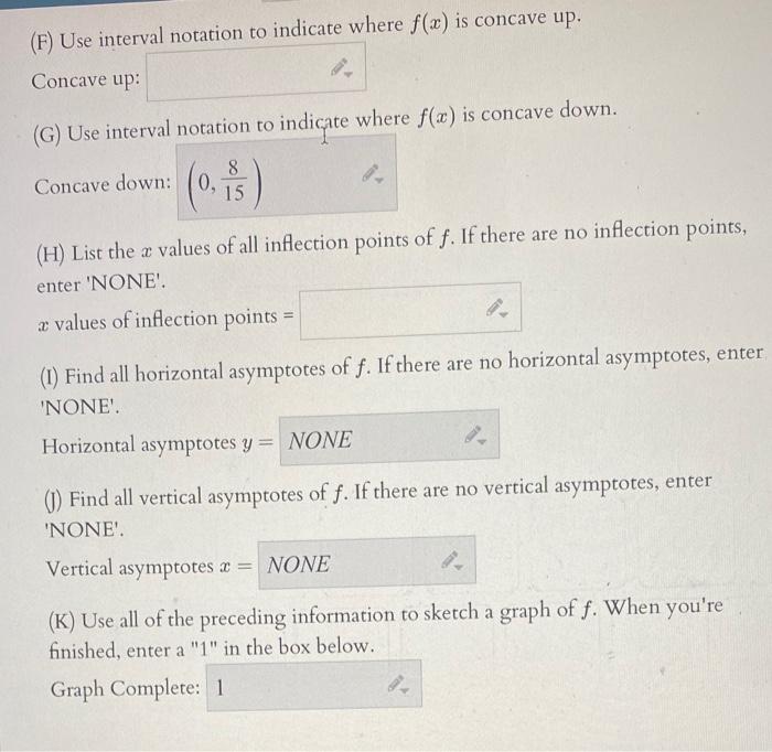 Solved Suppose That Fx 5x6 405 A Find All Critical 5143