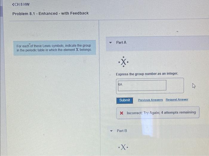 Solved For each of these Lewis symbols, indicate the group | Chegg.com