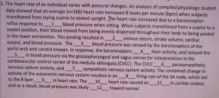 solved-the-heart-rate-of-an-individual-varies-with-postural-chegg