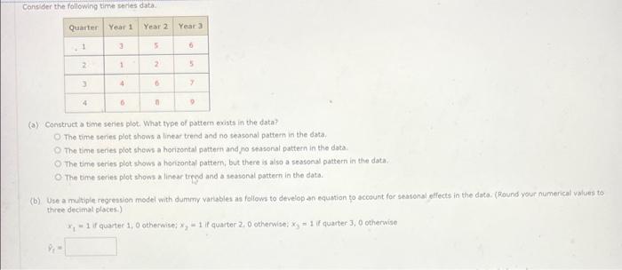 solved-consider-the-following-time-series-data-quarter-year-chegg