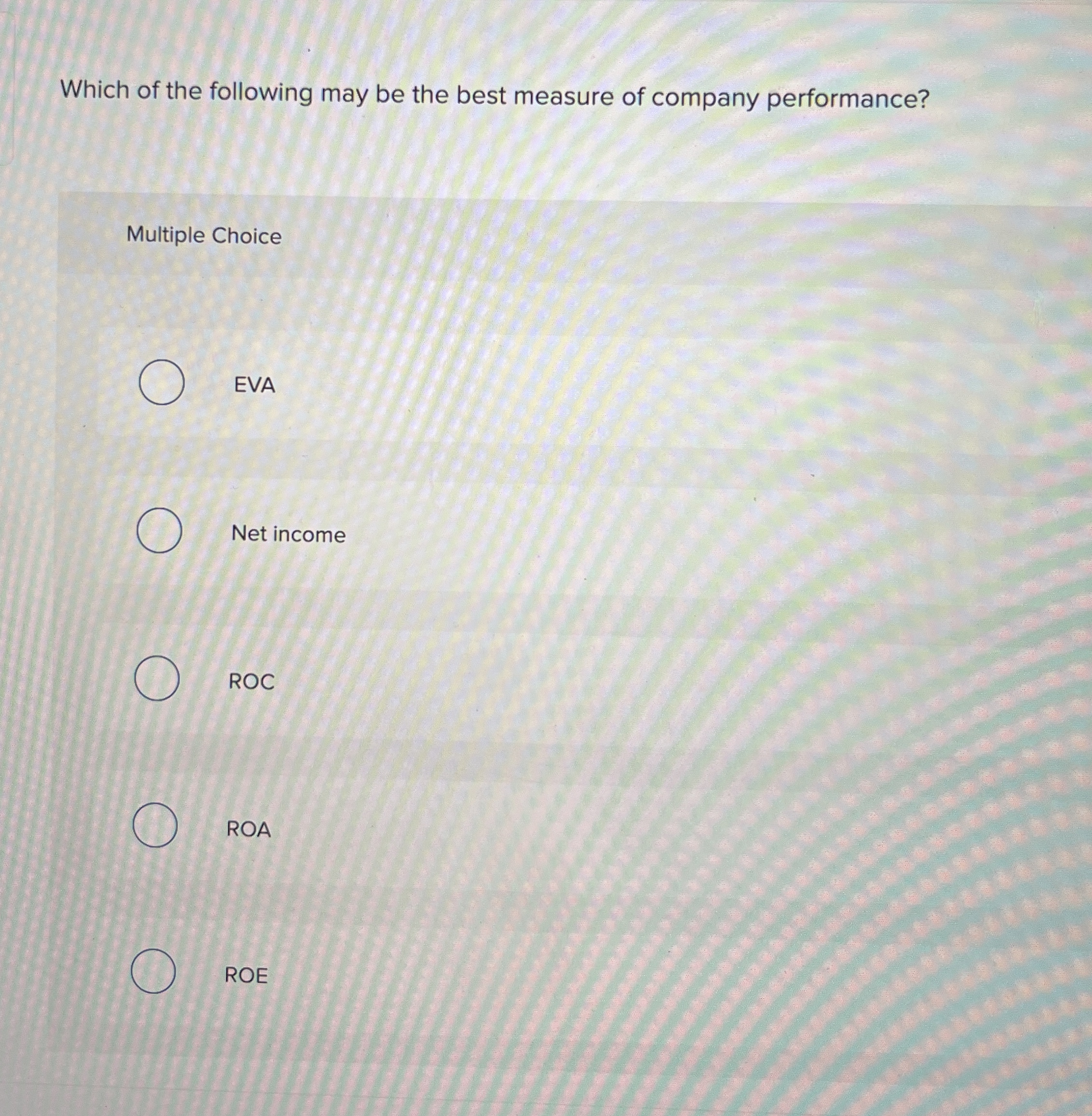Solved Which of the following may be the best measure of
