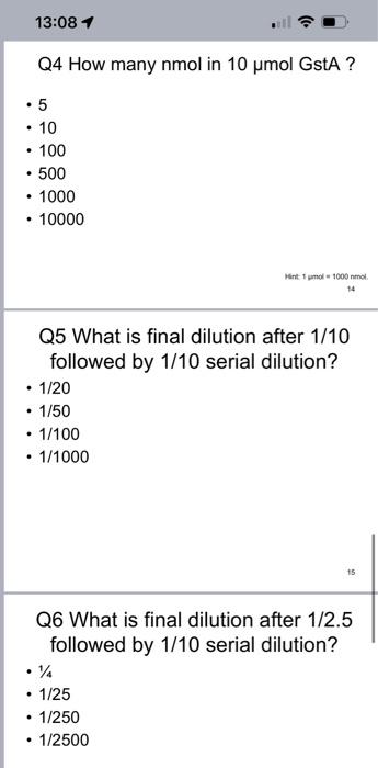 solved-13-08-q4-how-many-nmol-in-10-pmol-gsta-5-10-100-chegg