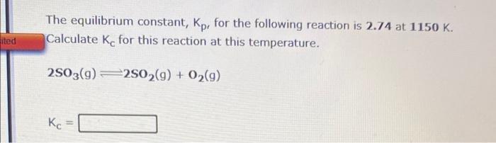 Solved Chapter 15: Chemical Equilibrium Part A,B, C, D, E, | Chegg.com