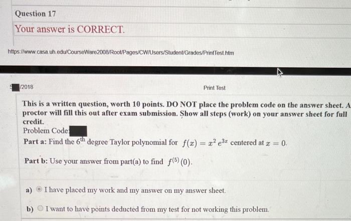 Solved This is a written question, worth 10 points. DO NOT | Chegg.com