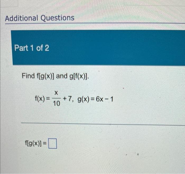 Solved Let F X 2x2−4 And Let G X 5x 1 Find The Given