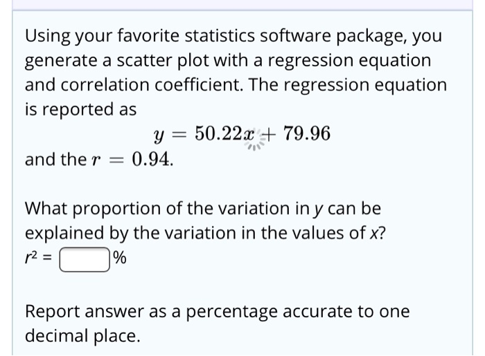 scatter plot generator with regression line