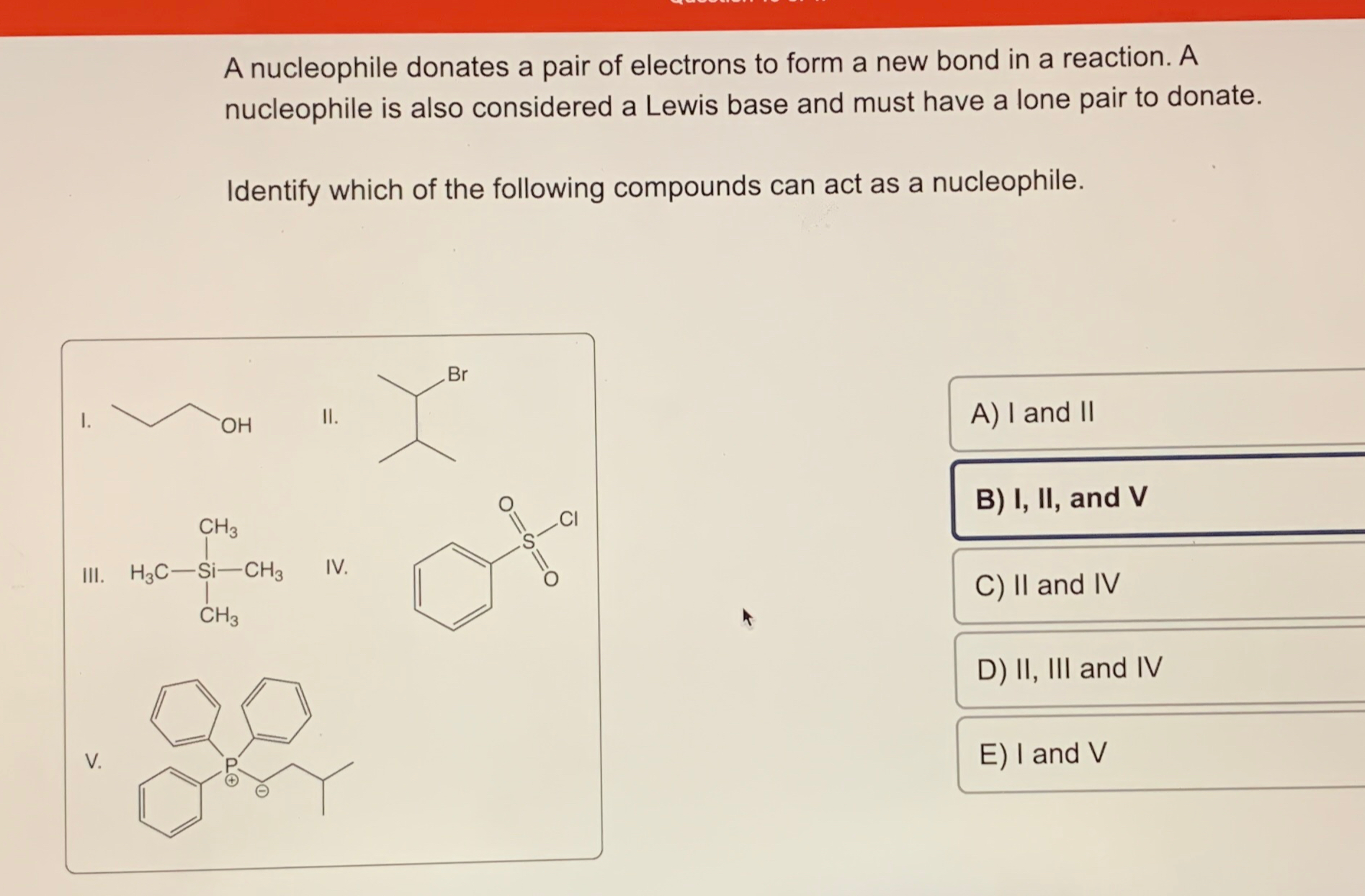 Solved A Nucleophile Donates A Pair Of Electrons To Form A