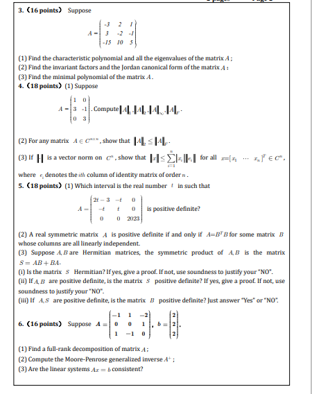 [Solved]: (16 points) Consider the 2 times 2 real matrices