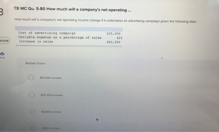 Solved TB MC Qu. 5-80 How much will a company's net | Chegg.com