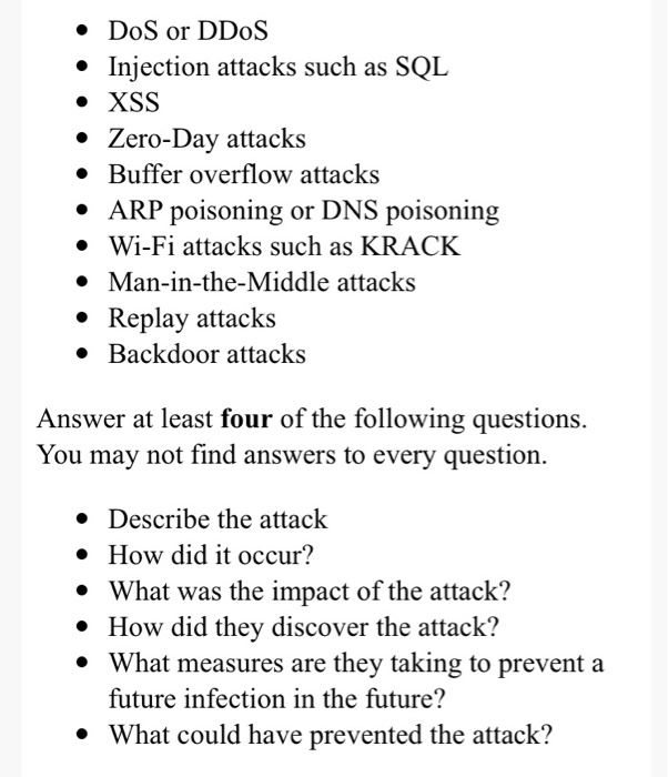 Solved Dos Or Dd0s Injection Attacks Such As Sql Xss Zero
