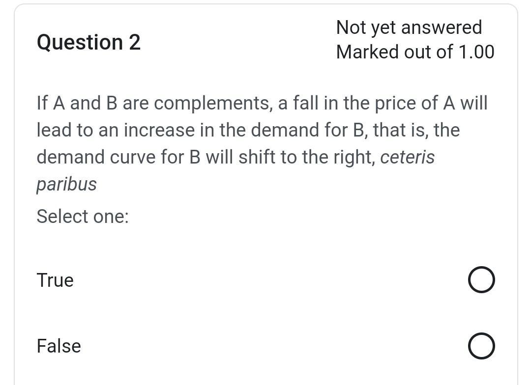 Solved A Supply Curve Is An Illustration Of The Quantities | Chegg.com