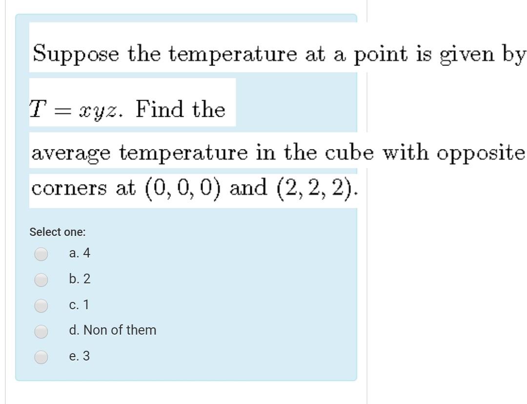 Solved Suppose the temperature at a point is given by T = | Chegg.com