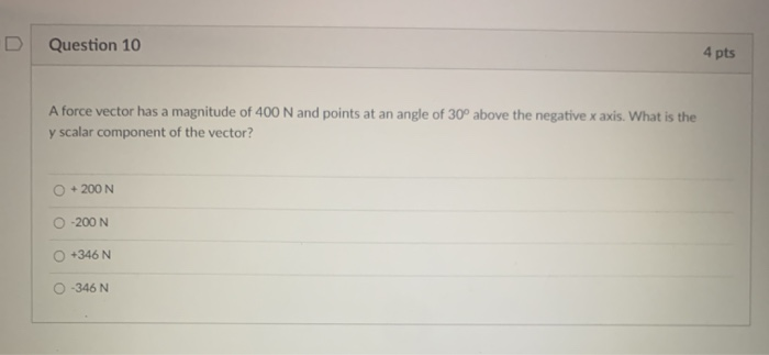 Solved Question 9 4 pts Two vectors, A and B, are shown in | Chegg.com
