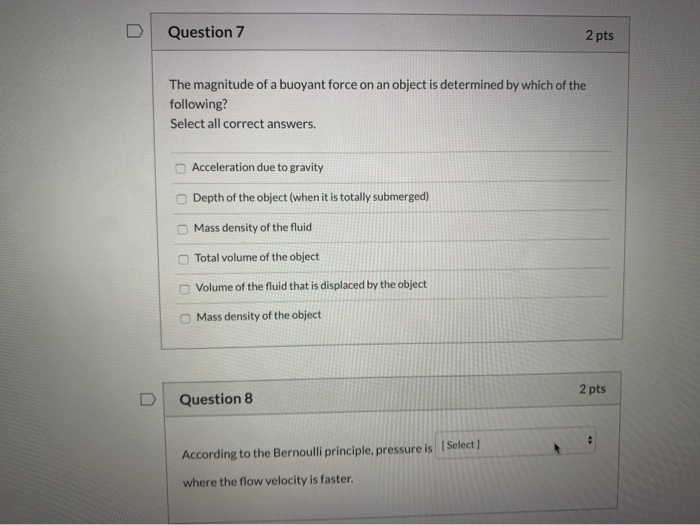 Solved Question 1 2 pts Which of the following about | Chegg.com