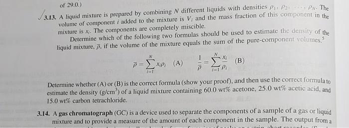 Solved Problem 6 20 Pts A Liquid Mixture Of A 1y B 2 For Chegg Com