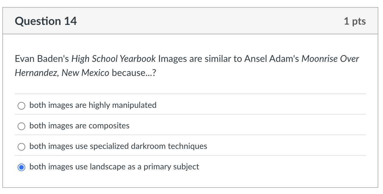 [Solved] Evan Baden's High School Yearbook Images are s