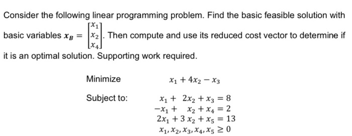 Solved Consider The Following Linear Programming Problem. | Chegg.com