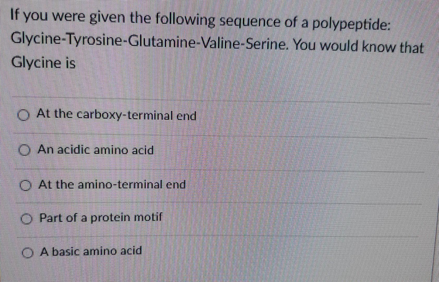 Solved If you were given the following sequence of a | Chegg.com