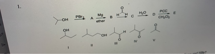 Solved TOH PBra A Mo B H²H oHoo PCO E ether - HR | Chegg.com