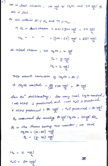 Solved how to do material balance summary in table ? summary | Chegg.com