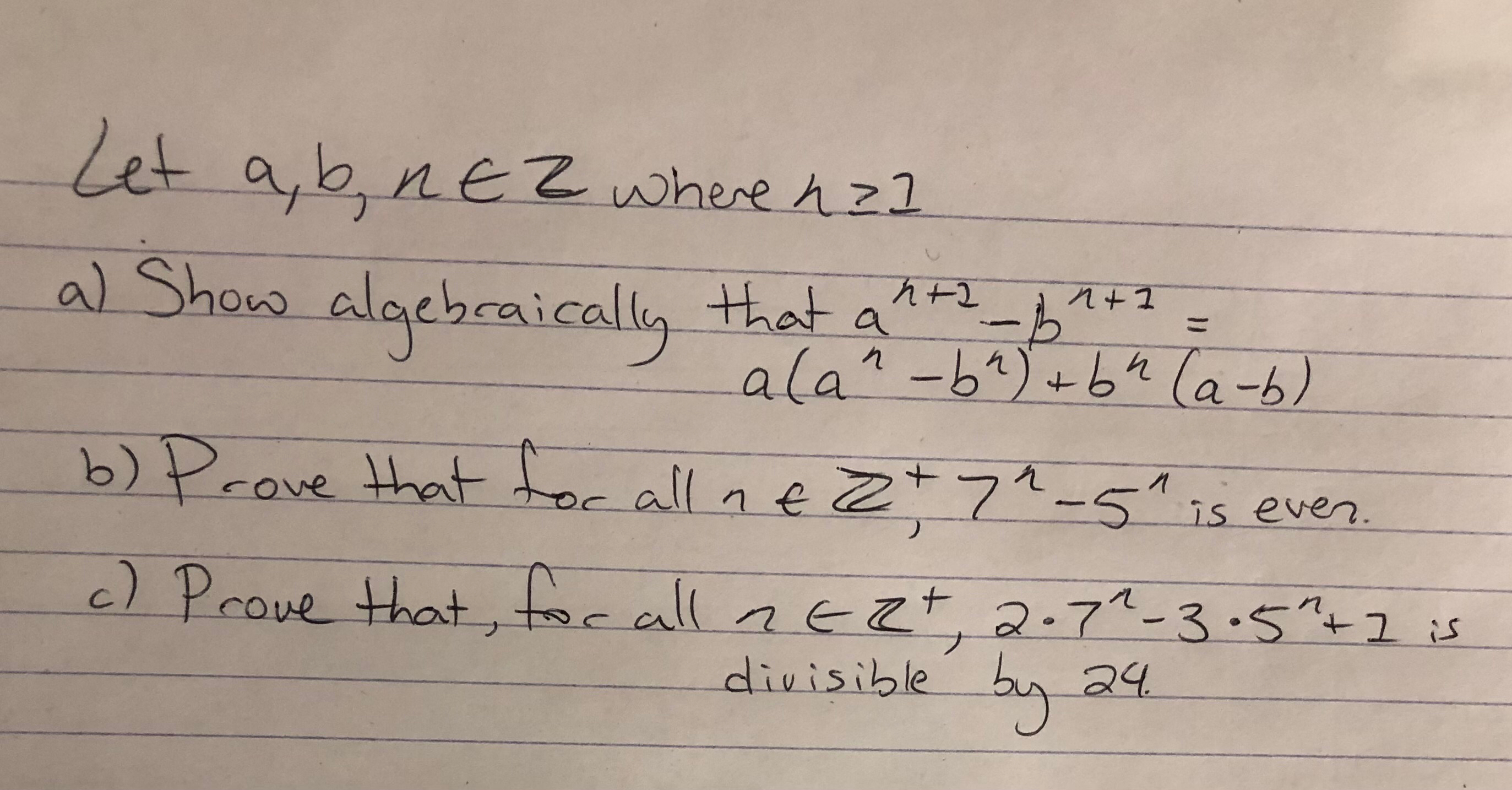 Solved Discrete Mathematics Based On Proofs: Please Help | Chegg.com