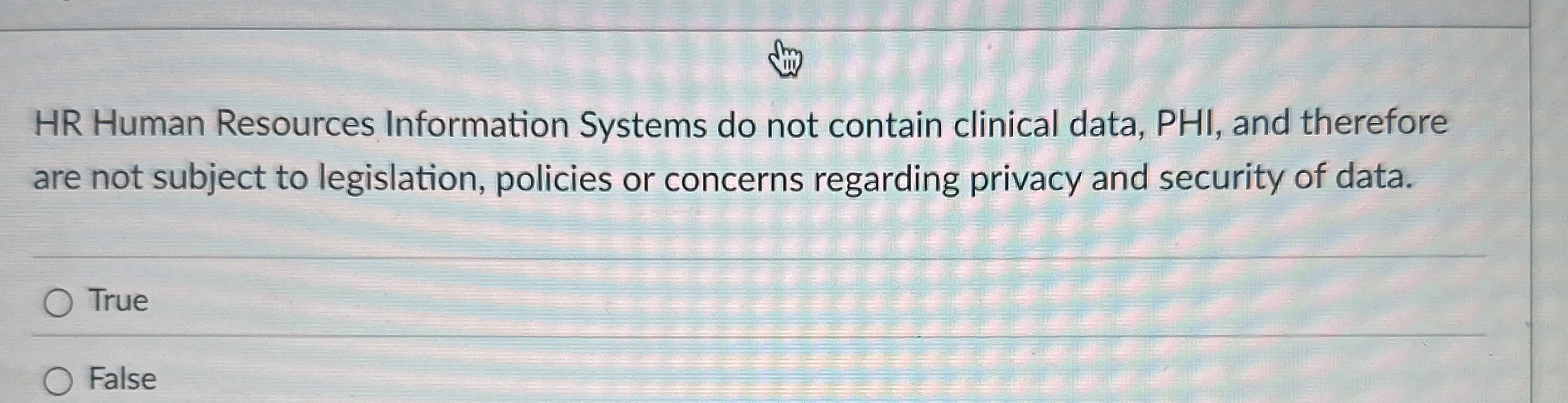 Solved HR Human Resources Information Systems do not contain | Chegg.com